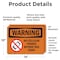 Signmission No Cellular Phones Beyond This Point, 14 in W x Rectangle, Vinyl Decal OS-2PACK-WS-D-1014-L-12697 - alternate 2